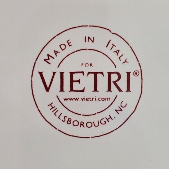 Vietri Salad Plate Made in Italy - Picture 8 of 8